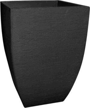 Vaso quadrado Moderno 48 Chumbo (47x47x76)