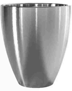 Vaso Ceramico Frankfurt Prata 10 (11x11x12)