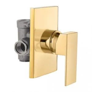 Misturador Monocomando Chuveiro Acompanhaanha Base Kr766C-Dourado