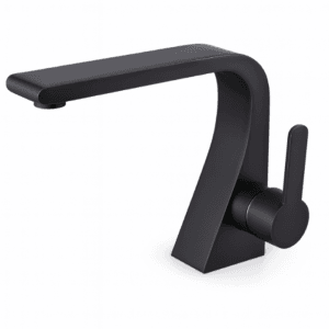 Misturador Lablanco Monocomando Aço Inox 304 Banheiro Bica Média Fosco Preto Fosco