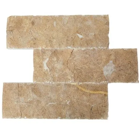 Revestimento Pedra Natural Terracota RockFace (10x30cm-0,45m2)