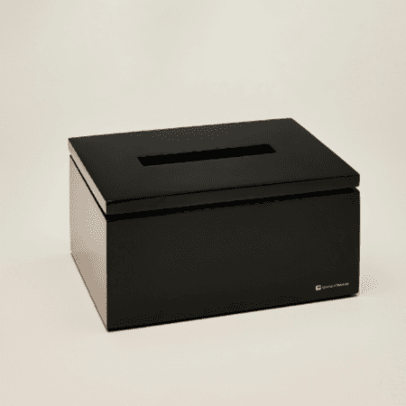 Bm, Porta Lenços Flex (18X14X9Cm) - Resina