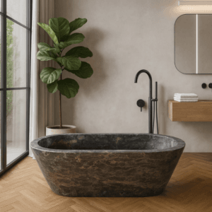 Banheira Vulcânica 55 X 75 X 170 Cm Caixa Com 1 Pç Caixa Com 1 Pç