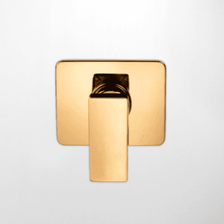 Acabamento de Monocomando Lablanco Square Dourado Deca