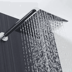 Chuveiro Lablanco em Aco Inox 304 Square - 200x200mm Cromado com Braco (R)