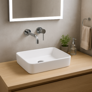 Cuba Lablanco Banho Art Basin Branca (410x305x135mm)