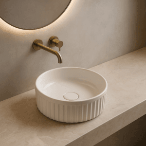 Cuba Lablanco Banho Art Basin Branca Matte (380x380x150mm)