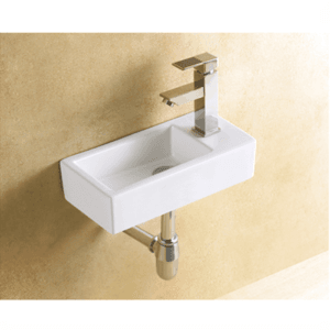 Cuba Lablanco Banho Art Basin Branca Suspensa (370x180x90mm)