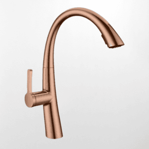 Misturador Lablanco Monocomando Aço Inox 304 Cozinha Bica Móvel e Retratil Rose Gold