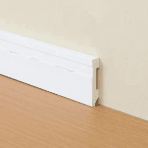 Rodape Lablanco de Poliestireno Frizado Multiuso 200 x 15 mm - (Preco por Metro - 2,40mt cada barra) (R)