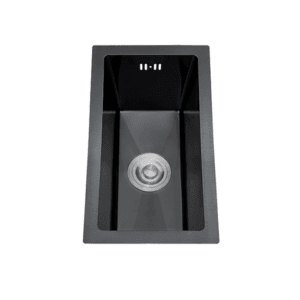 Cuba Lablanco em Aco Inox 304 Square Black (240x440x200mm)