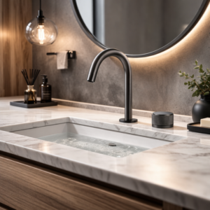 Monocomando de Bancada Lablanco acionamento remoto Gun Metal