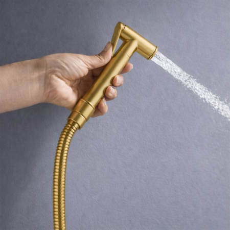 Ducha Higiênica com Monocomando Lablanco Dourado