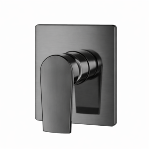 Acabamento Monocomando Chuveiro Lablanco Square Gun Metal