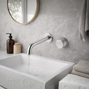 Monocomando de Parede Lablanco acionamento remoto Chrome