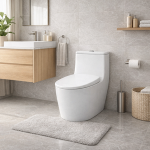 Bacia Lablanco Caixa Acoplada Monobloco Sifonica Rimless Branca com Assento G