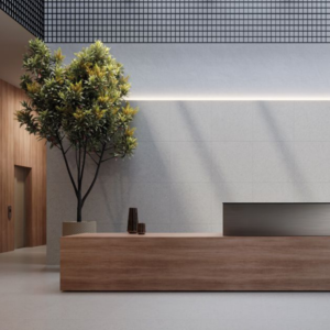 Revestimento icone Contemporaneo Estrutura Grey (120x120cm - 1,44/M2)