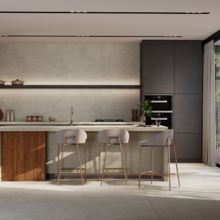 Porcelanato Horizonte Classico Matriz Grey (120x120cm - 1,44/M2)