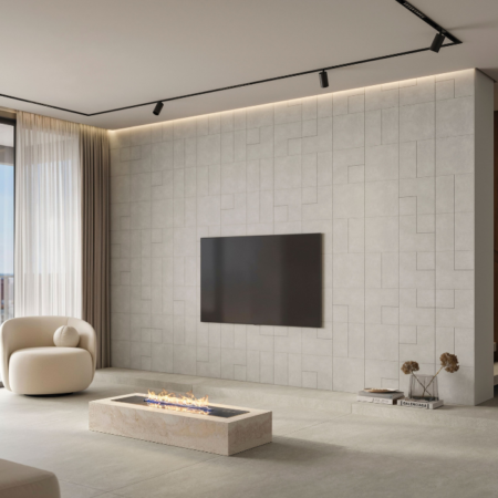 Porcelanato Prisma Essenza Plano Grey (30x30cm - 4/PC)