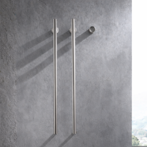 Toalheiro Aquecido Lablanco Vertical de Embutir Escovado em Aco Inox 304