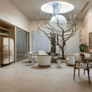 Porcelanato Horizonte Essenza Essencia Beige (120x120cm - 1,44/M2)