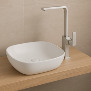 Cuba Lablanco Banho Art Basin 425x425x140mm Branca (R)