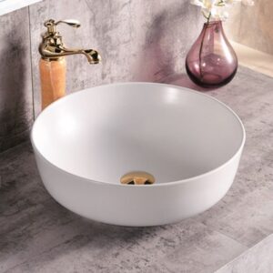 Cuba Lablanco Banho Art Basin 420x420x130mm Branca Matte (R)