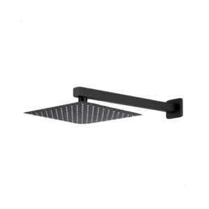 Chuveiro Lablanco Slim 200x200mm de Parede Square Preto Matte