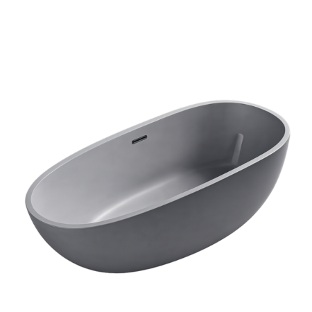 Banheira Willian Lablanco Acrilica Cinza Matte M - 1500X750X580mm