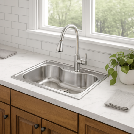 Cuba Lablanco em Aco Inox 304 Morgana (600x420x210mm)