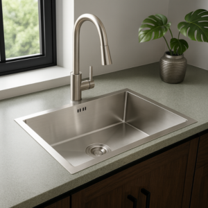 Cuba Lablanco em Aco Inox 304 Square (650x450x200mm)