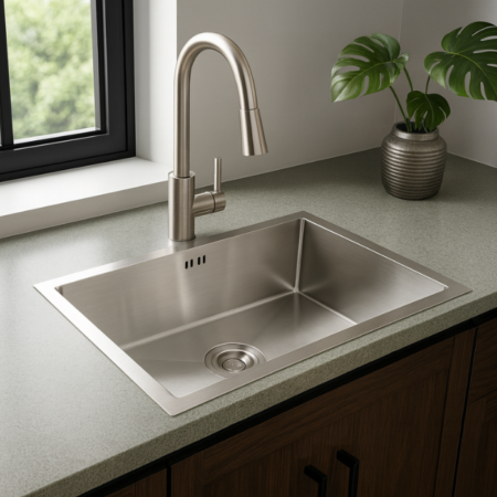 Cuba Lablanco em Aco Inox 304 Square (650x450x200mm)